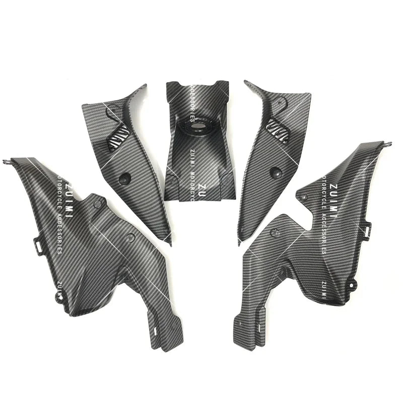 Suitable for carbon fiber Kawasaki Z900 2020-2023 motorcycle key switch cover link plate inner lining plate fairing housing