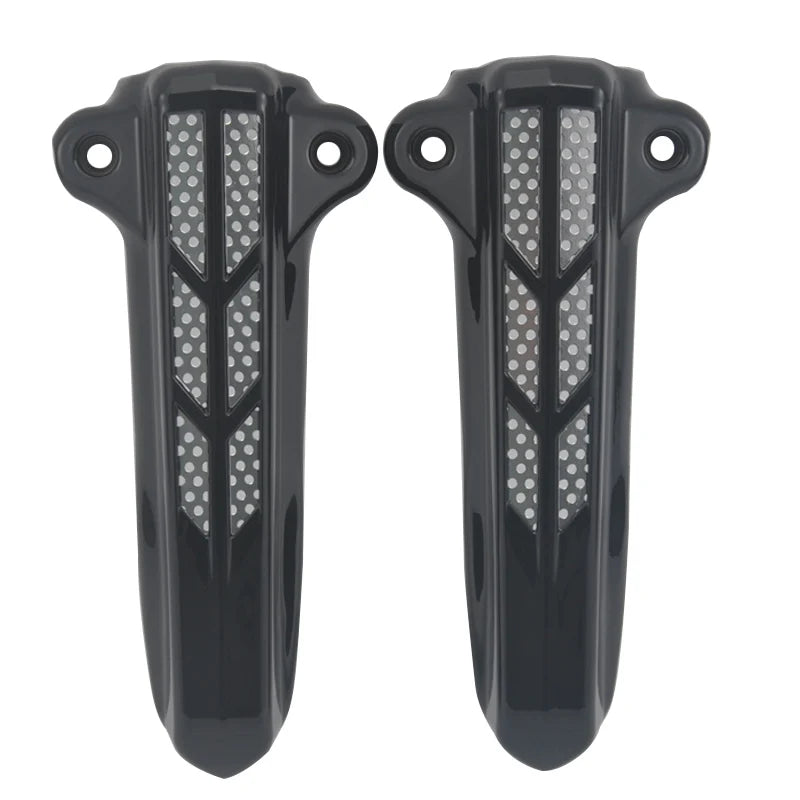 1pair Front Lower Fork Leg Covers For Harley Touring Road King Street Glide Ultra Limited FLHT FLHX FLHR 2014-2022