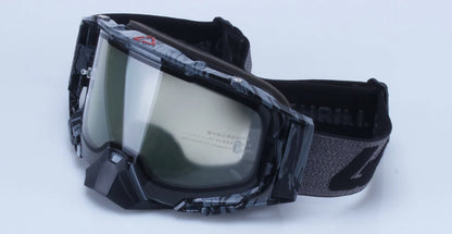 Men's Motocross Goggles 6.5 Double Layer Anti Fog Cycling Glasses Motorcycle Helmet Glasses Gafas Para Mask for Sports Outdoor