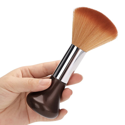 Professional Barber Duster Neck Face Brushes Hair Clean Soft Black Hairbrush Salon Cutting Hairdressing Styling Make Tools