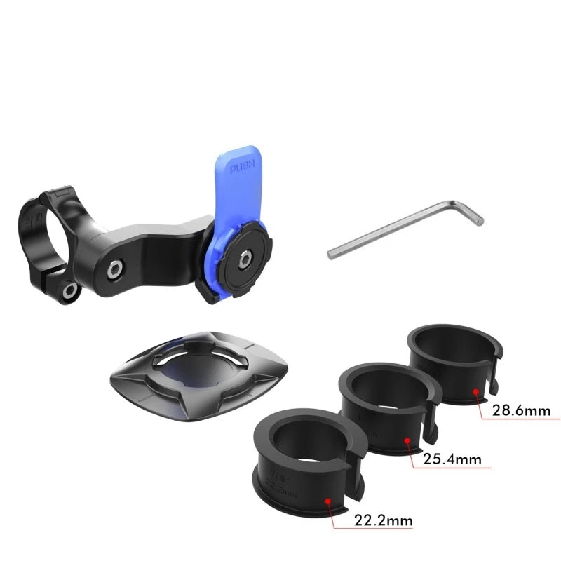 Bicycle Phone Holder Shock-resistant Absorber Absorption Modul Motorcycle MTB Scooter Bike Handlebar Security Quick Lock Stand