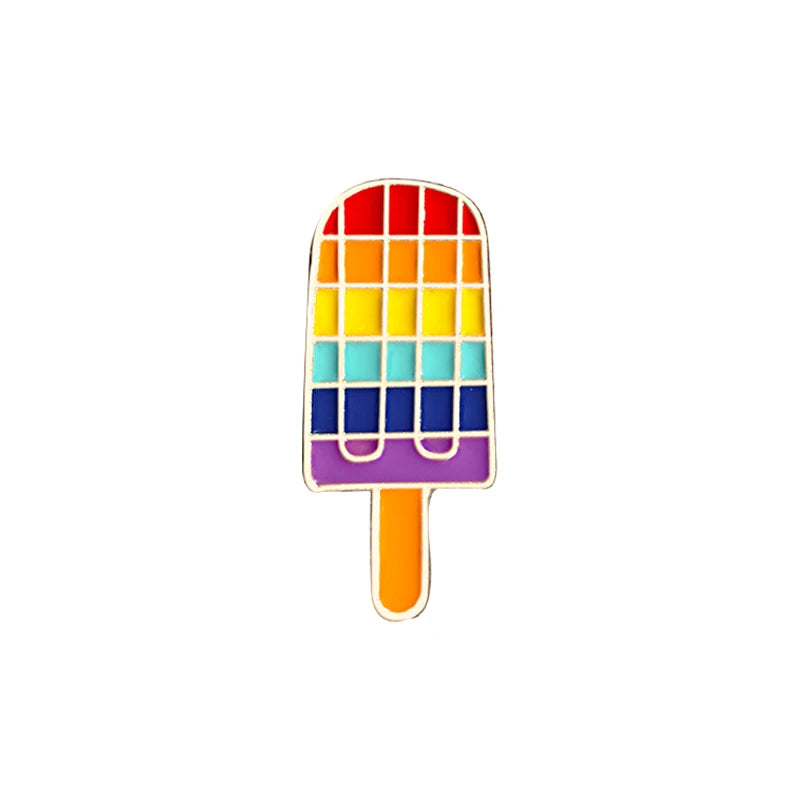 LGBT Flag Rainbow Heart Brooch Peace and Love Enamel Pins Clothes Bag Lapel Pin Gay Lesbian Pride Icon Badge Unisex Jewelry Gift