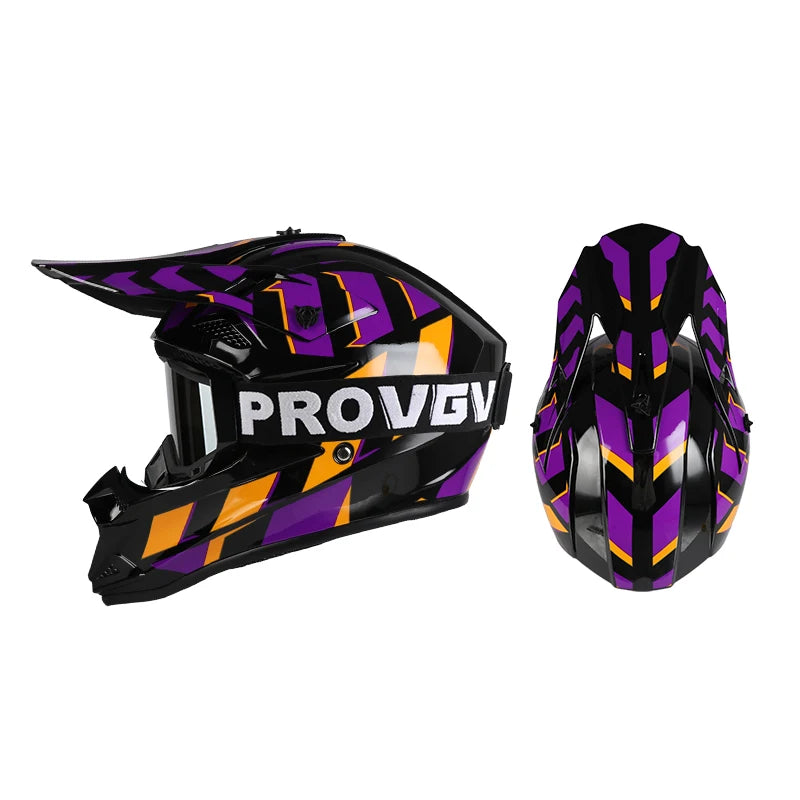 Popular off-road motorcycle helmets with personalized full face helmets suitable for adult and children's racing original helmet