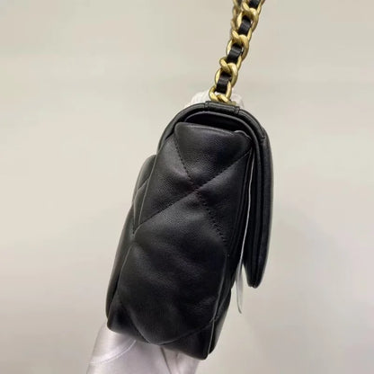 Fashionable small fragrance soft leather bag with crossbody chain bag for women, 2025 new high-end style, large capacity mouth c