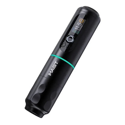 Mast Archer2 Wireless Tattoo Machine Kit 3.5mm Stroke 2100mAh Battery Brushless Motor with Mast Pro Needles Cartridges Supplies