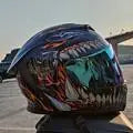 motorcycle helmet Casco Motorbike capacete Seasons Street Touring Motorcycle Helmet RED Black Adult Vespa DOT