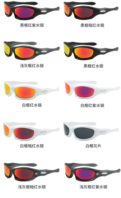 Retro Oval Round Frame Sunglasses 2026 New Outdoor Cycling Driving Sun Glasses Vintage Style UV400 Protection Unisex