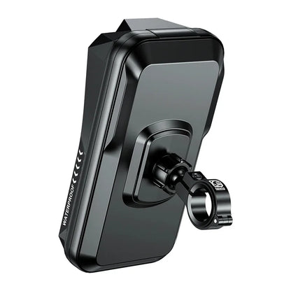 Adjustable Motorcycle Waterproof Holder Universal Anti Fall Phone Mount Handlebar Suitable Motorcycle Bike Phone Holder