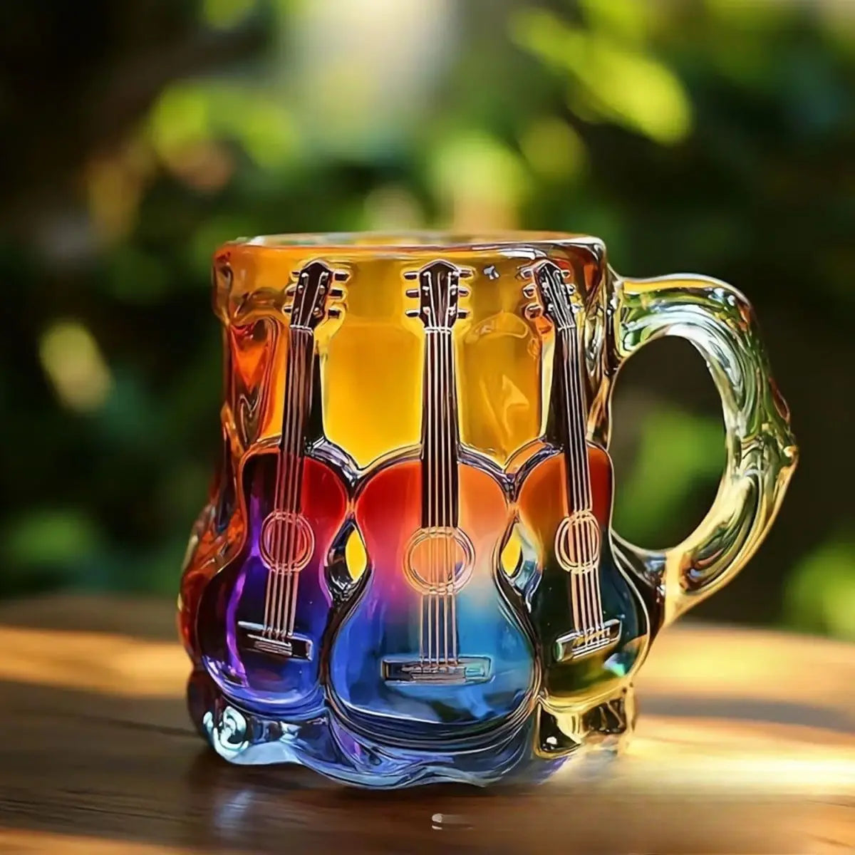 Guitar Coffee Mugs Glasses Novelty Music Note Cup Latte Milk Hot Cocoa Beverages cup Guitar Mug Novelty Music Themed Mug Cups