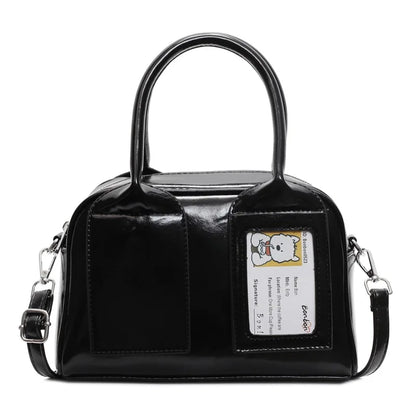 2025 New Y2K Harajuku Shoulder Bag Women Korean Transparent Ita Bag Crossbody Bag Female Japanese Designer Trend Handbag Purse