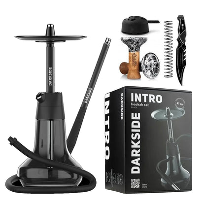Darkside Intro Hookah Shisha Set Arabic Hookah Single Tube with Gift Box