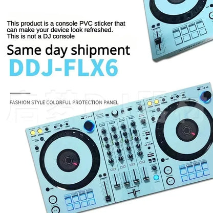 PVC Self-Adhesive DDJ-FLX6 Skin Film | PVC Material for Pioneer Controllers (Not Machines)