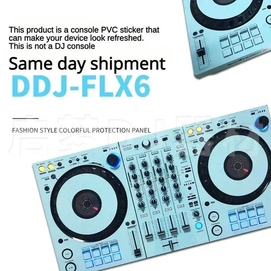 PVC Self-Adhesive DDJ-FLX6 Skin Film | PVC Material for Pioneer Controllers (Not Machines)