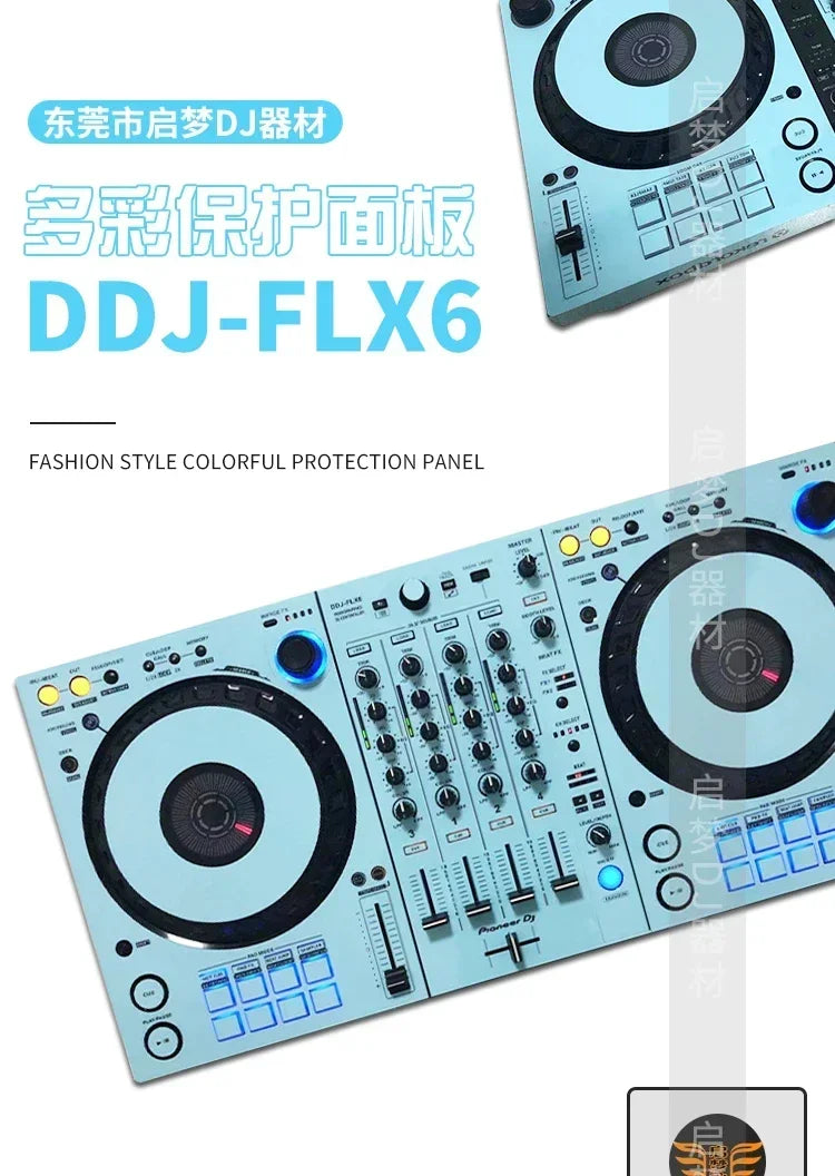 PVC Self-Adhesive DDJ-FLX6 Skin Film | PVC Material for Pioneer Controllers (Not Machines)