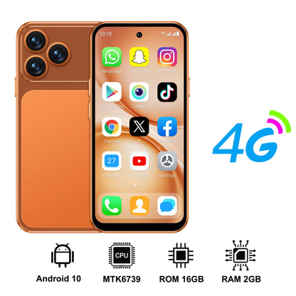 SERVO S45 PRO Android Mini Smartphone 4G LTE 4.5" HD Display 3+64GB Face Unlock Small Portable Cell Phone 2 SIM GPS Play Store