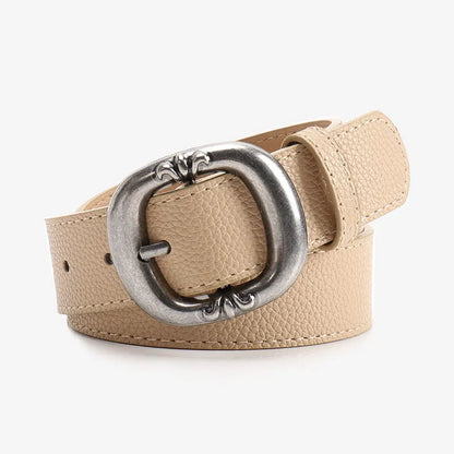 Leopard Print Belt Women's Fashion Casual Versatile Jeans Accessories Girdle Gothic Retro Pu Leather Pin Buckle Waistband