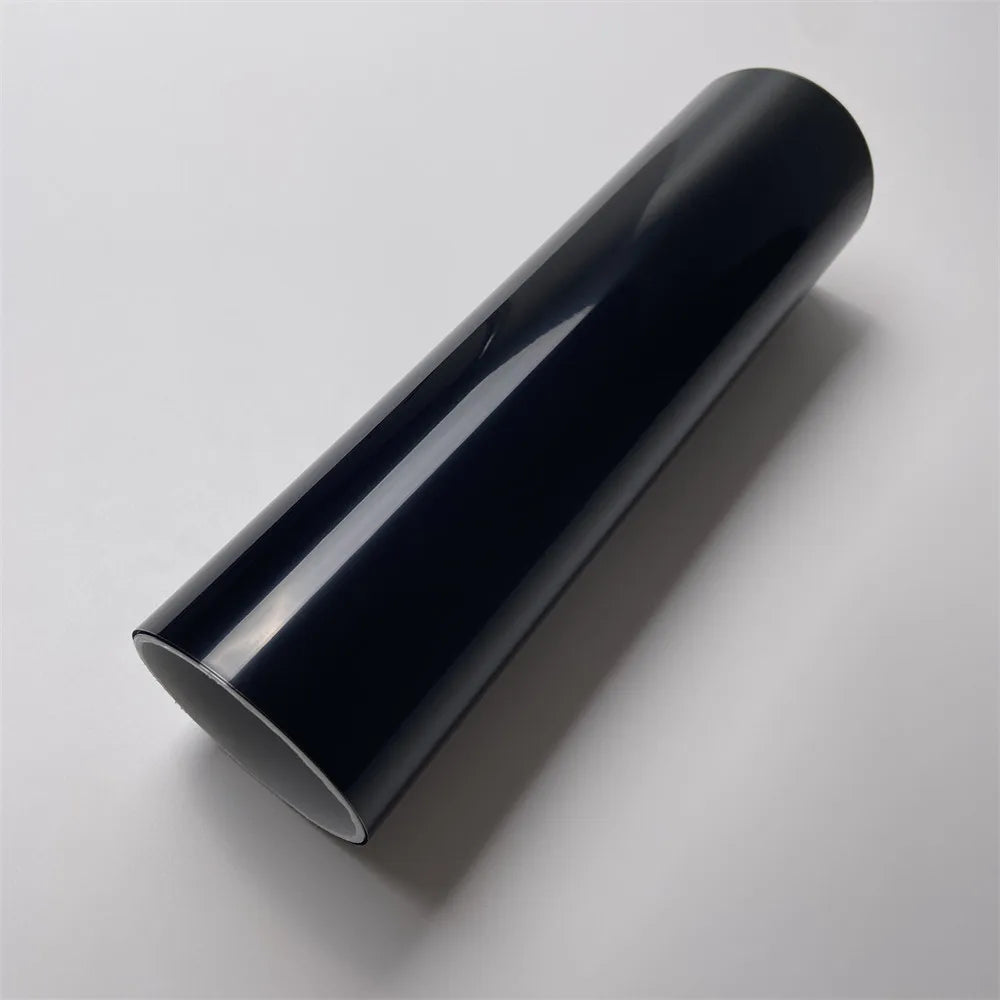 Dark Black Headlight Tint Film Taillight Vinyl Wrap Film Self Adhesive High-Quality Decal Cover For Car Motorcycle Light Film