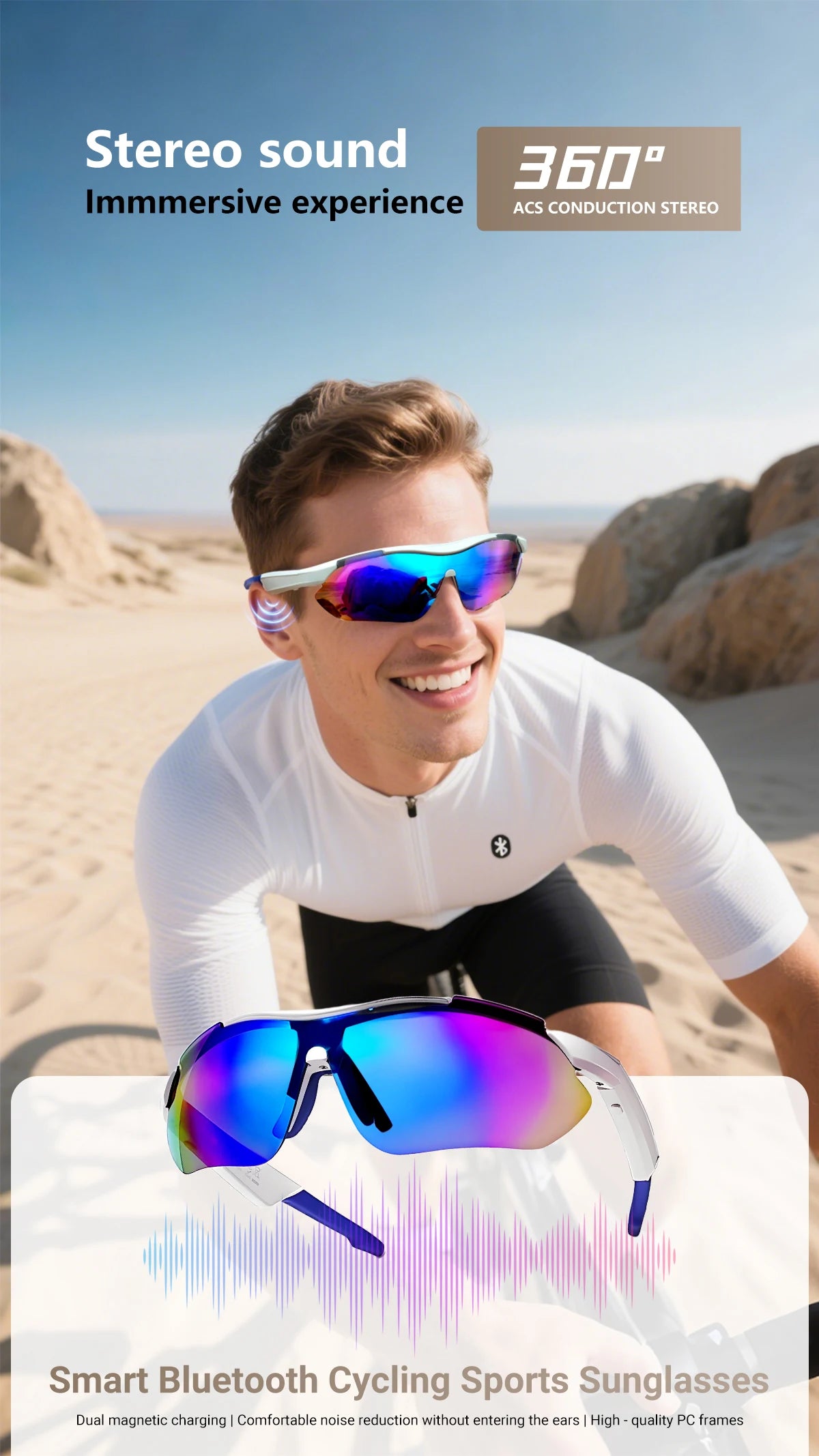 QY-Pro3 Smart Glasses With Camera  Recording AI Photo sports spectacles RecognitionBluetoothTranslation Voice Assistant Glasses