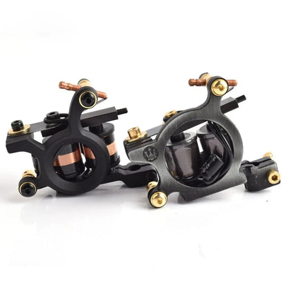 Special Price Handmade Tattoo Gun Wraps Coils Iron Frame Tattoo Machine Liner&Shader Beginner Tatu Gun For Tattoo Artist