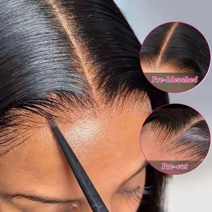 360 Hd Lace Frontal Wigs 13x6 13x4 Lace Wig Straight Human Hair Wigs 5x5 4X4 Glueless Straight Human Hair Wigs For Women 200%
