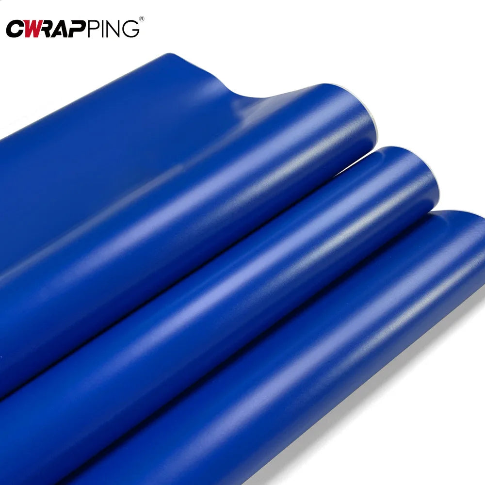Matte Color Vinyl Car Wrap Film Foil Stickers Universal Self-adhesion Waterproof Protection Film for Car Motorcycle Accessories