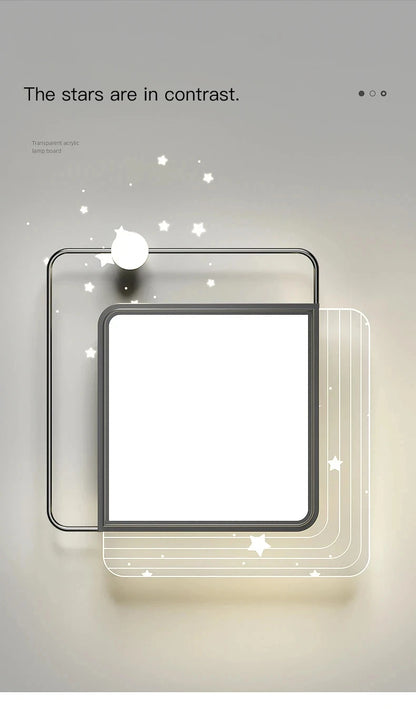 Modern Simple LED Ceiling Lamp Home Decor Bedroom Study Fixture Creative Dining Living Room Lights Children's Room Chandelier