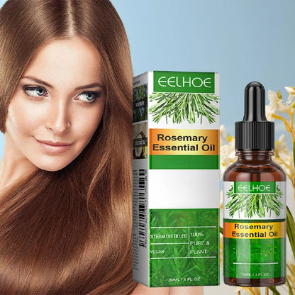 Natural Rosemary Hair Growth Essential Oil  Strengthening Nourishing Moisturing Softening Luster Shiny Hair Care Healthy