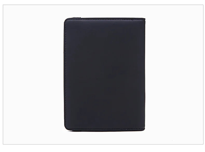 Women Men Travel Passport Holder Cover Case RFID PU Leather Credit ID Card Holder Case Ticket Protective Wallet