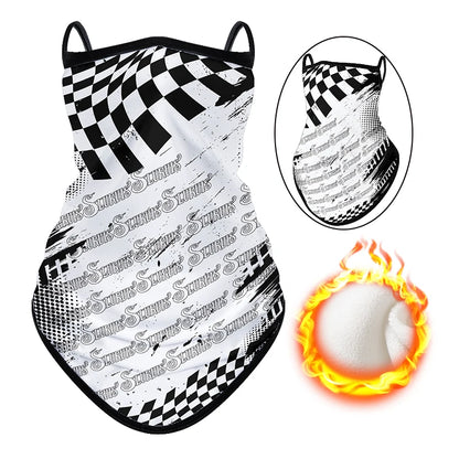Motorcycle Warm Scarf Thick Ski Mask Windproof Polar Fleece Winter Riding Cold-proof Face Towel Unisex Outdoor Hiking Neck Cover