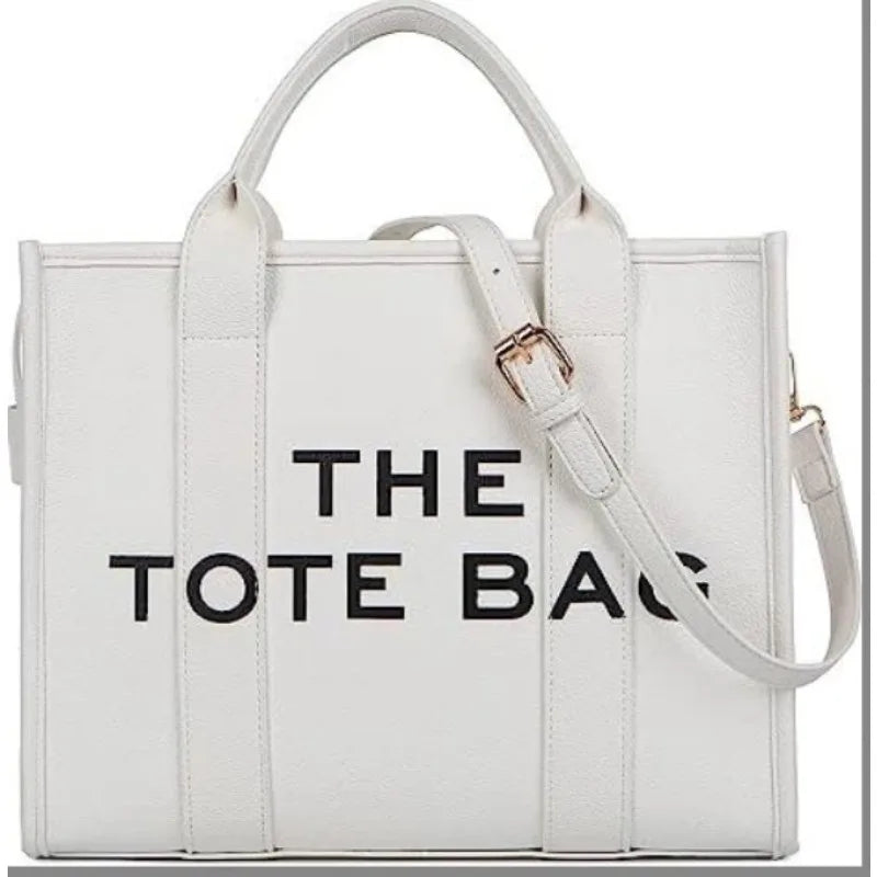 THE TOTE BAG Designer Fashion Handbag Shoulder Strap Crossbody Handbag Adjustable Large Capacity Canvas Women's Bag