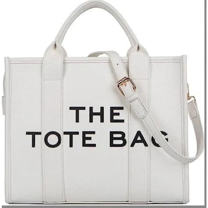THE TOTE BAG Designer Fashion Handbag Shoulder Strap Crossbody Handbag Adjustable Large Capacity Canvas Women's Bag