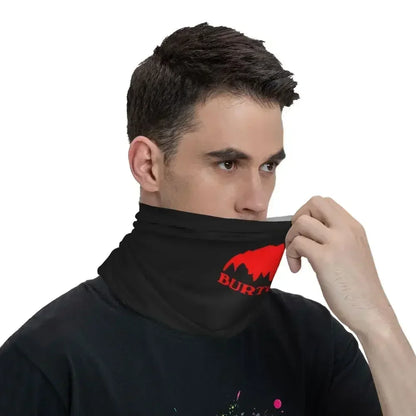 Burton Snowboard Sportive Bandana Neck Cover Printed Wrap Scarf Multifunction Balaclava Outdoor Sports For Men Women Adult