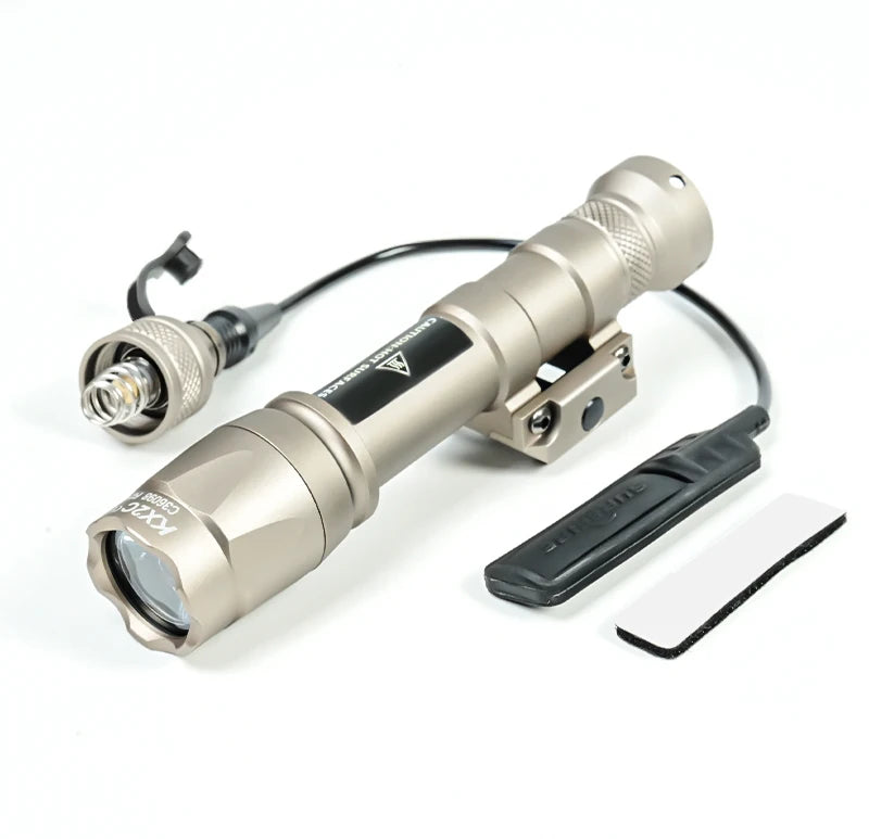 Airsoft Tactical SF M300C M600C Flashlight White LED Light AR15 Rifle Hunting M300 M600 Metal Scout Light Fit 20mm Rail