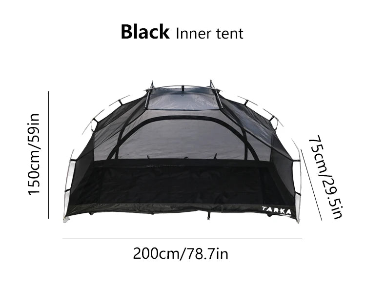 Single Person Camping Cot Tent Portable Sleeping Tent for Hiking Picnic with Mosquito Net Outdoor Survival Gear