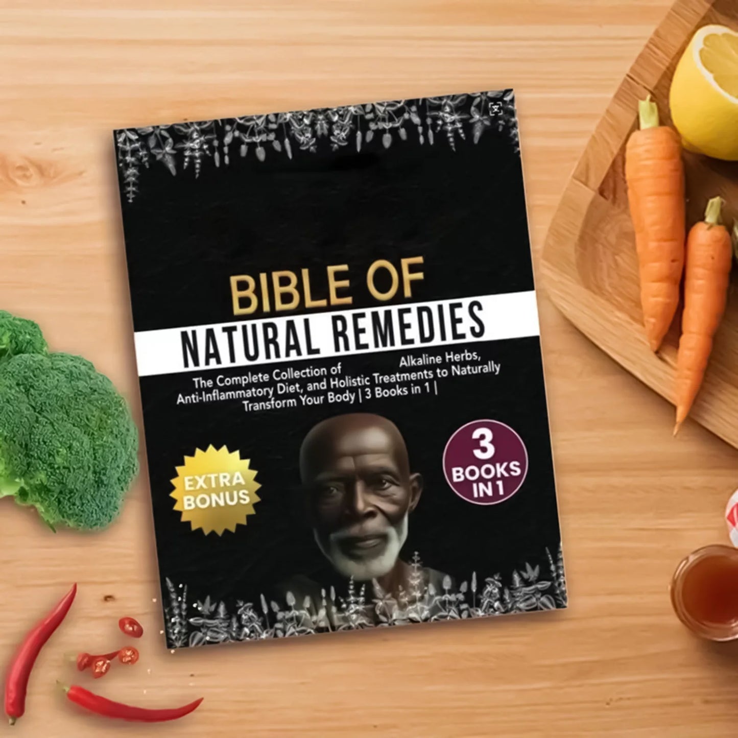 Dr.Sebi Natural Remedies Bible Hardcover Book for Healthy Lifestyle Guide with Practical Methods