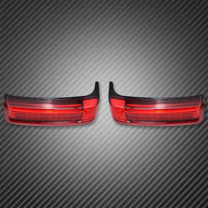 2xMotorcycle LED SaddleBag Turn Lamp Light Run Brake Light For Harley Touring Street Glide Road King FLHR Limited CVO 2014-2022