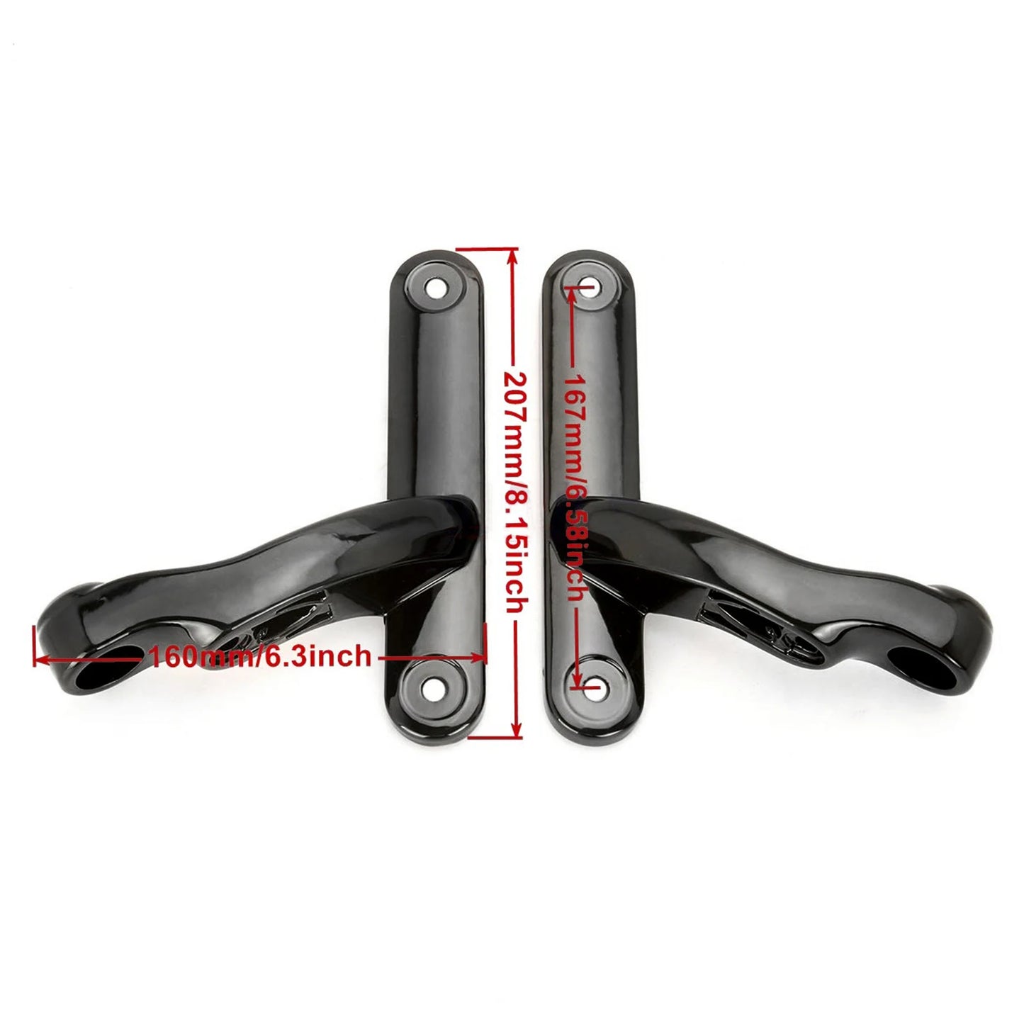 4.5'' LED Fog Lighting Passing Auxiliary Bracket for harley custom dynamics lights road king street glide Turn Signal