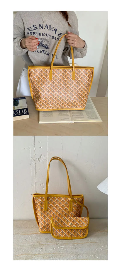 Women's Tote Bag New Simple Double sided Available Mother and Child Large Capacity Casual Handbag Shopping Bag Tote Bag