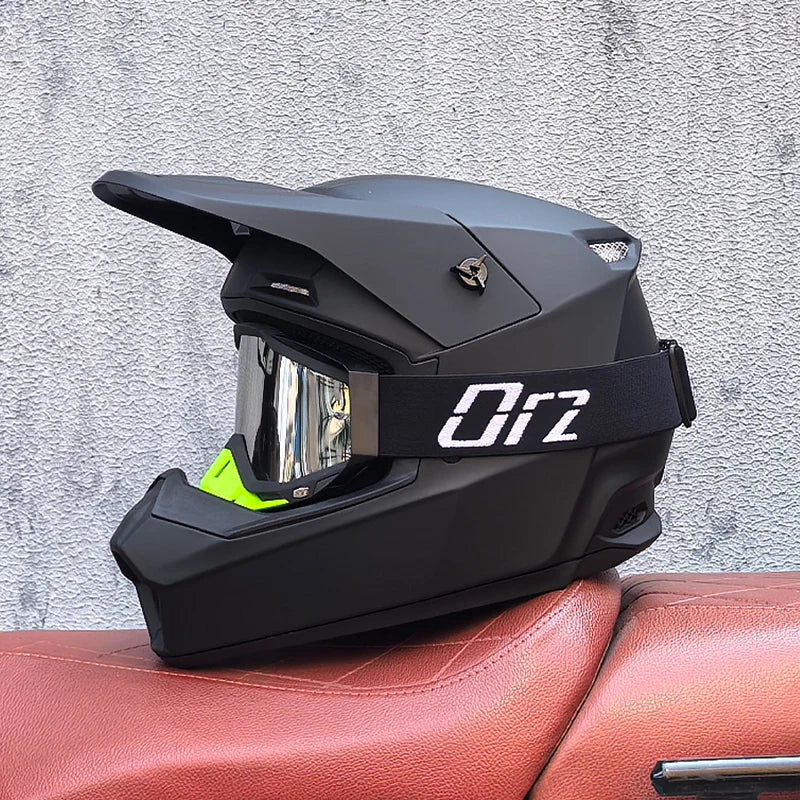 ORZ's new motorcycle off-road helmet, rally helmet, and mountain bike downhill helmet