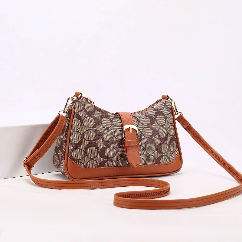 High Quality Women's PU Bag  with Large Capacity Shoulder Bag Mobile Phone Bag Casual Crossbody Casual Simple Vintage Bag Purses