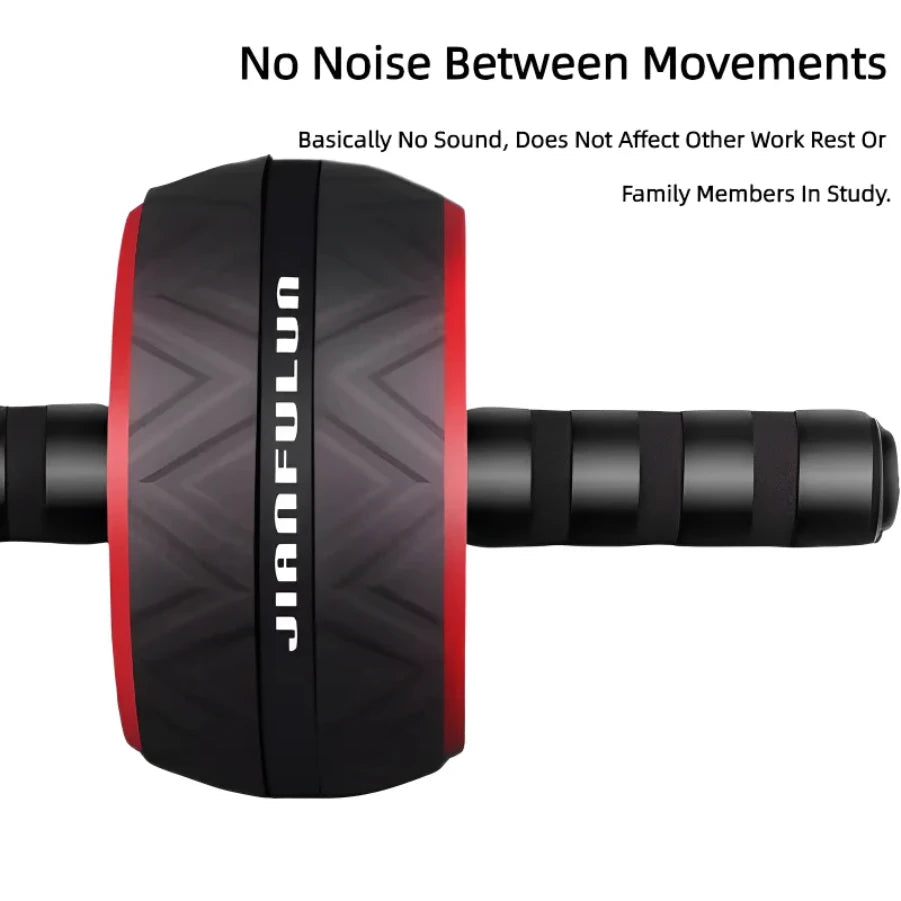 Big Roller For ABS Workout Wheel Exercise Equipment Core Abdominal Home Gym Muscle Device Fitness Men And Women Weight Loss
