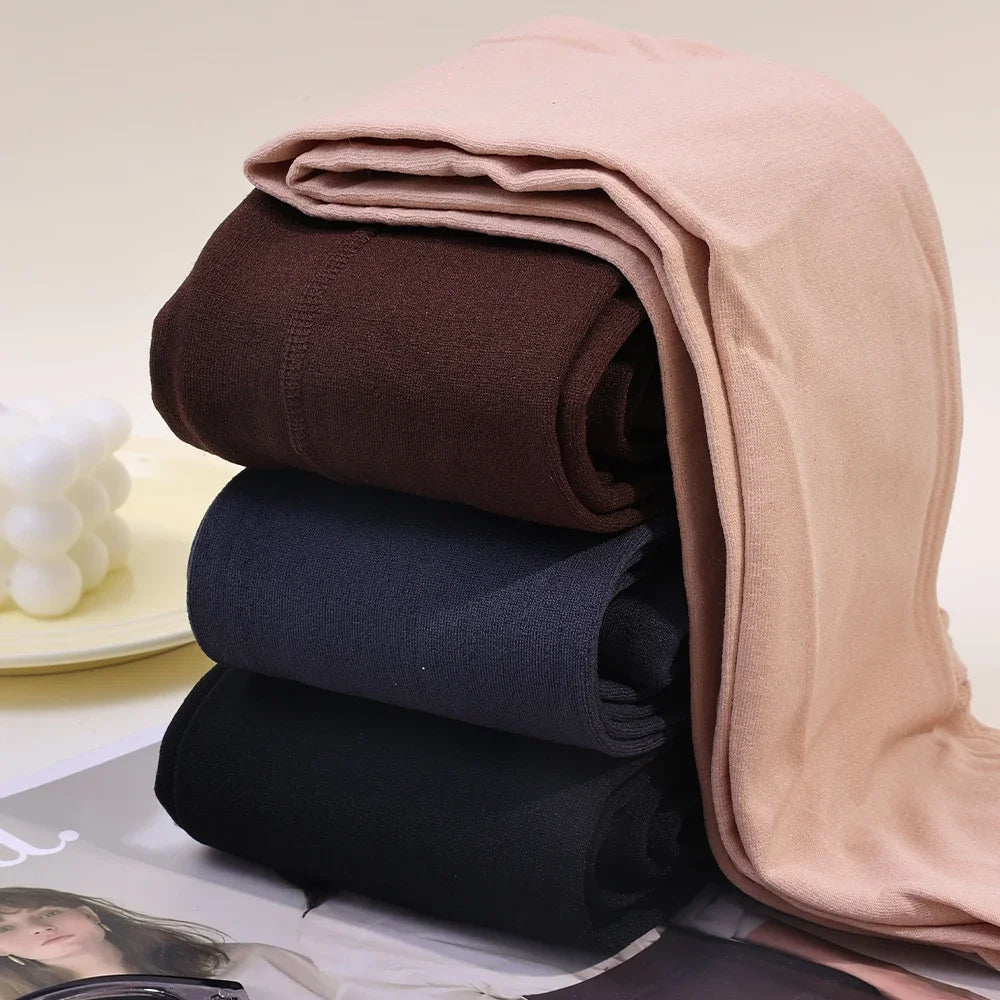 1/2pairs New Colorful Winter Warm Velvet Leggings for Women High Waist Tights Stretchy Leggings Sexy Stockings Fleece Pantyhose
