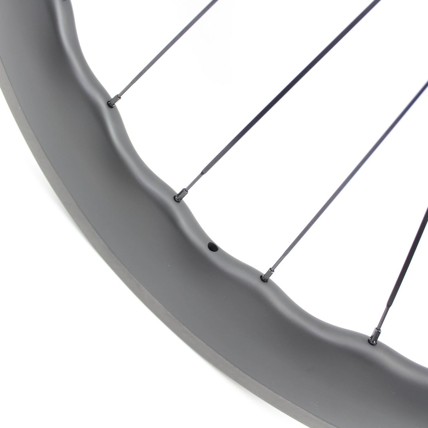 Newest 700C Road Bike UD Full Carbon Fibre wheelset Carbon Bicycle Wheelset clincher tubeless rims 65mm wave 25mm width V brake