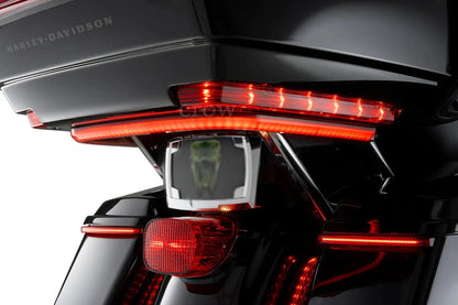 New Motorcycle LED Tail Light Turn Signal Lamp Light Smoke For Harley Tour-Pak Ultra Limited Road Glide Ultra CVO 2014-2023