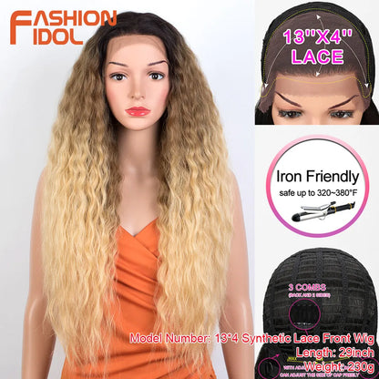 90% OFF Big Sale for Synthetic Wigs/Hair Products 13*4 Lace Front Wigs Cosplay Ship From USA