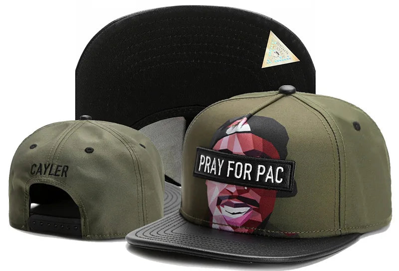 Classic Snapback Hat Cap Hip Hop Style Flat Bill Blank Adjustable Size