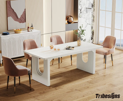 Tribesigns Executive Desk, 70.9" Large Office Computer Desk, Conference Table Meeting Room Table, Workstation Business Furniture