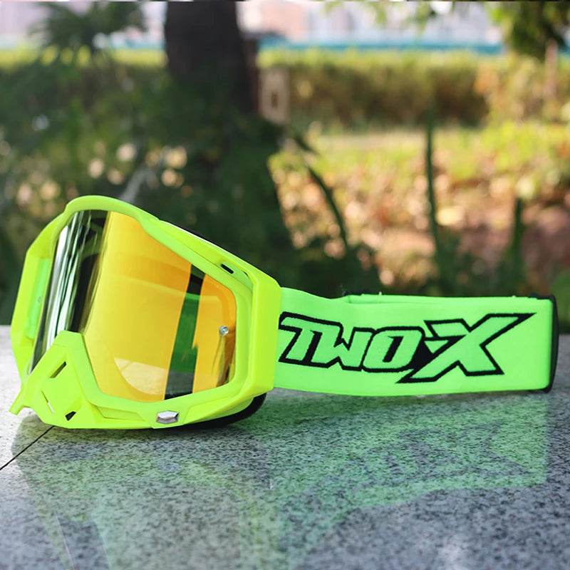 Motorcycle Glasses Dirt Bike MX Goggles Anti-Fog HD Lens Motocross Enduro Sunglasses Windproof Ski Goggles Factory Wholesale