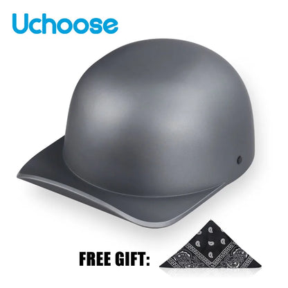 Uchoose Innovative Baseball Cap Magical Handsome Moto Off-road Vehicle Battery Car Helmet Suitable Giving A Veil Affordable