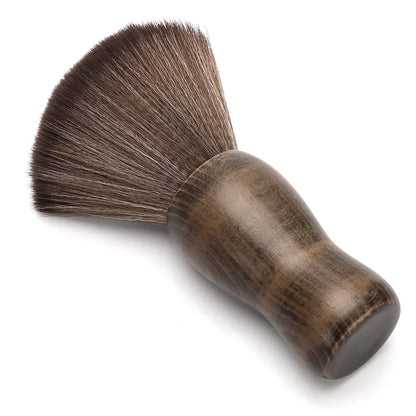 Professional Barber Neck Duster Hair Cutting Brush Soft Bristle Salon Cleaning Brush For Removing Loose Hair